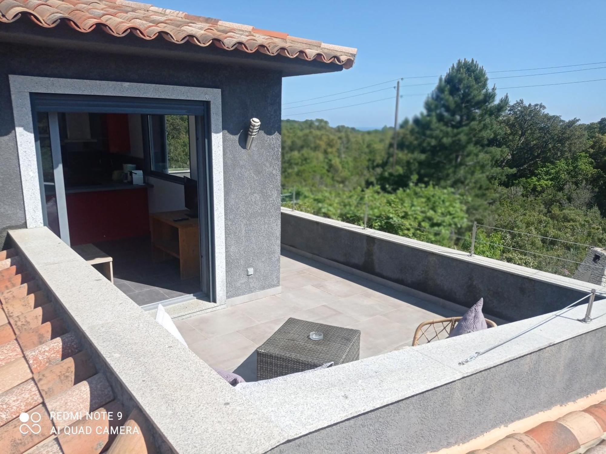 Villa Chez J, à l'étage, T3 Lecci Esterno foto